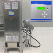 Kundenspezifische UV-Desinfektionsanlage z. B. für Flüssigzucker, mit neuem Reaktordesign und neuer Steuerung  