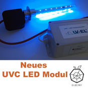 Neues UVC LED-Tauchrohrsystem auf der Basis von leistungsstarken UVC-LED´s